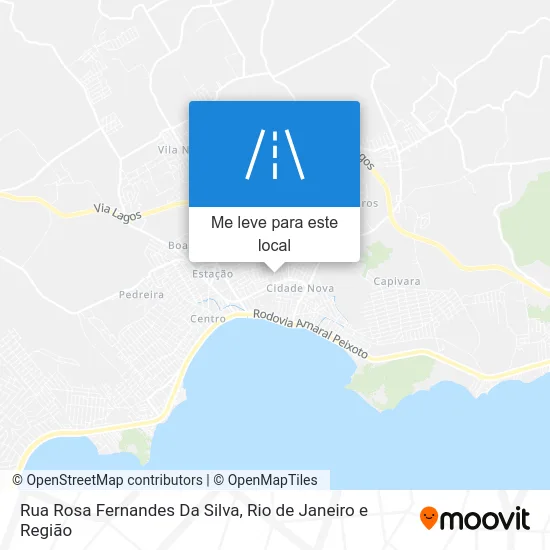 Rua Rosa Fernandes Da Silva mapa