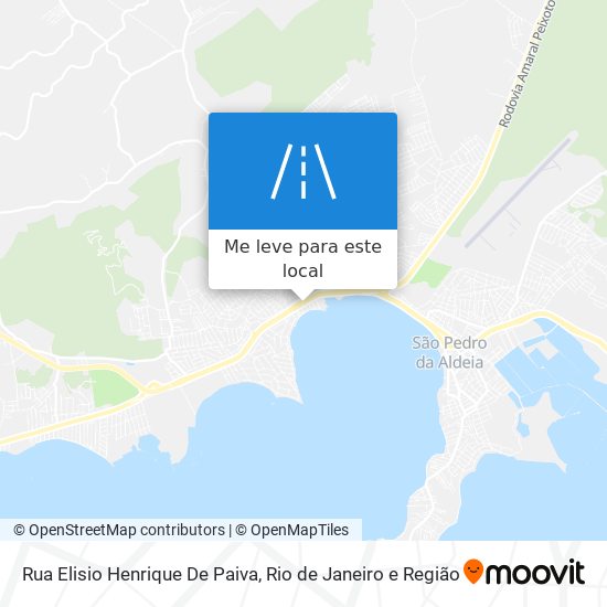 Rua Elisio Henrique De Paiva mapa