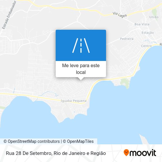 Rua 28 De Setembro mapa