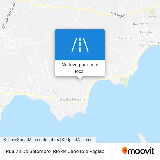 Rua 28 De Setembro mapa