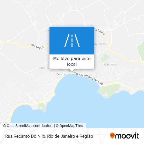 Rua Recanto Do Nilo mapa