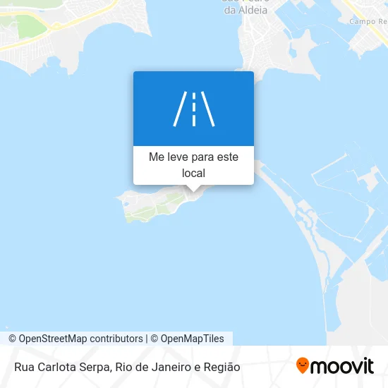 Rua Carlota Serpa mapa
