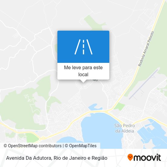 Avenida Da Adutora mapa
