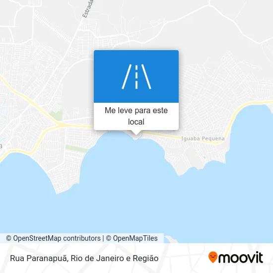 Rua Paranapuã mapa