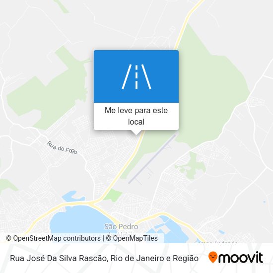 Rua José Da Silva Rascão mapa