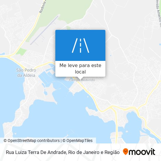 Rua Luiza Terra De Andrade mapa