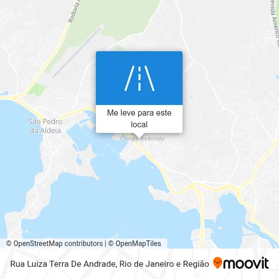 Rua Luiza Terra De Andrade mapa