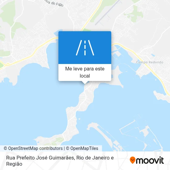 Rua Prefeito José Guimarães mapa