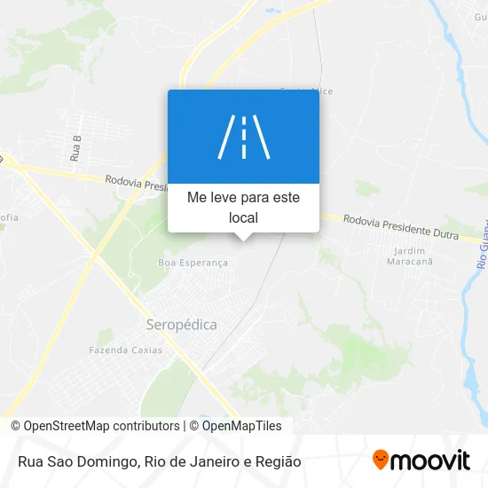 Rua Sao Domingo mapa