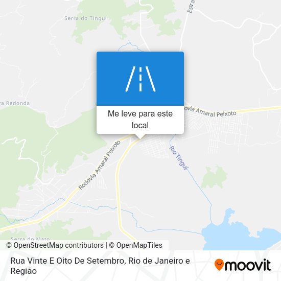 Rua Vinte E Oito De Setembro mapa