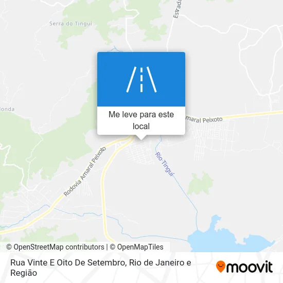 Rua Vinte E Oito De Setembro mapa