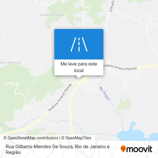 Rua Gilberto Mendes De Souza mapa