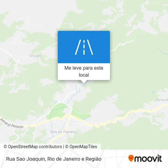 Rua Sao Joaquin mapa