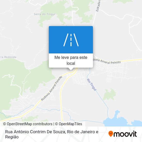 Rua Antônio Contrim De Souza mapa