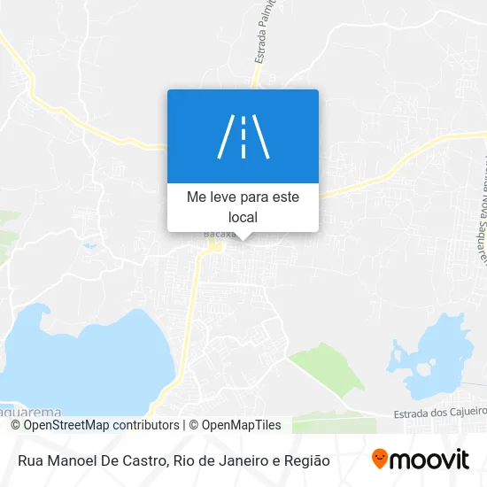 Rua Manoel De Castro mapa