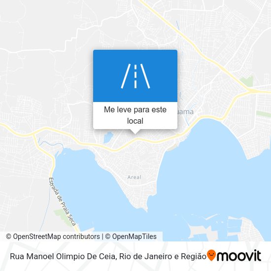 Rua Manoel Olimpio De Ceia mapa