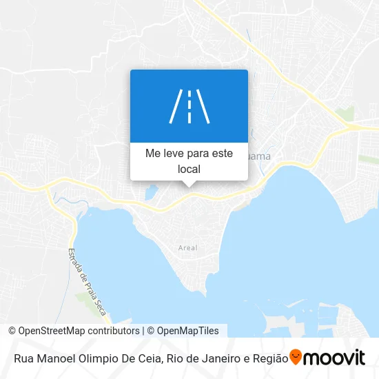 Rua Manoel Olimpio De Ceia mapa