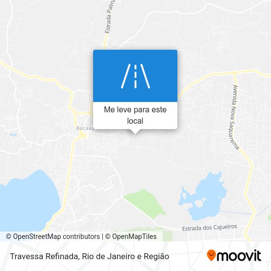 Travessa Refinada mapa