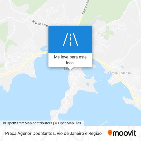 Praça Agenor Dos Santos mapa