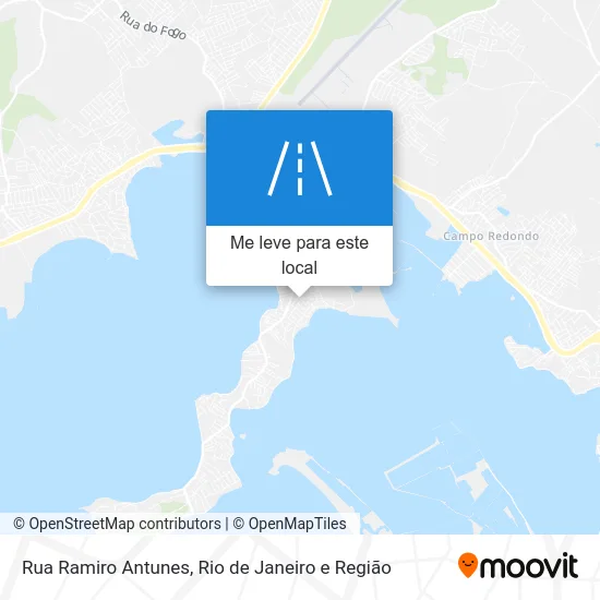 Rua Ramiro Antunes mapa