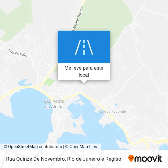 Rua Quinze De Novembro mapa