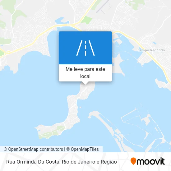 Rua Orminda Da Costa mapa