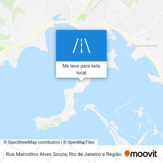 Rua Marcolino Alves Souza mapa