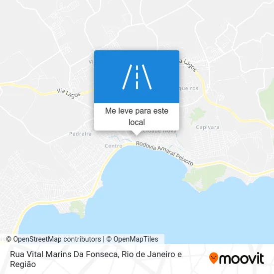 Rua Vital Marins Da Fonseca mapa