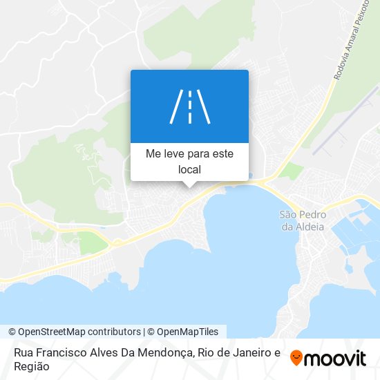 Rua Francisco Alves Da Mendonça mapa