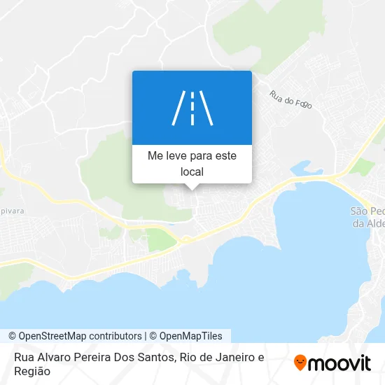 Rua Alvaro Pereira Dos Santos mapa