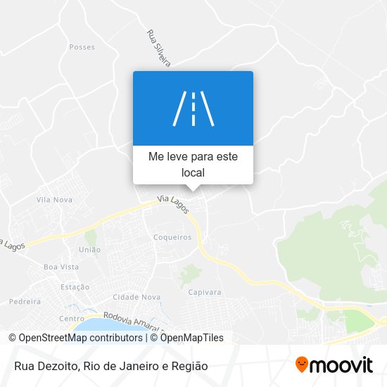 Rua Dezoito mapa