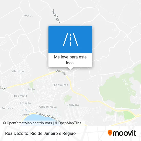 Rua Dezoito mapa