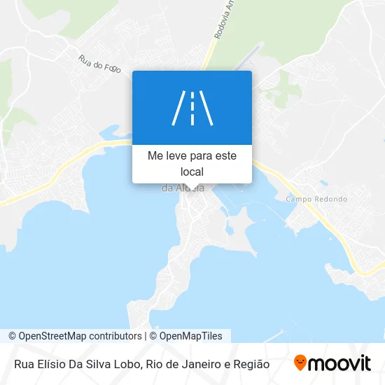 Rua Elísio Da Silva Lobo mapa