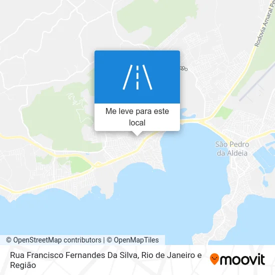 Rua Francisco Fernandes Da Silva mapa