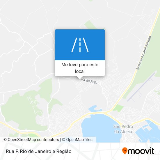 Rua F mapa