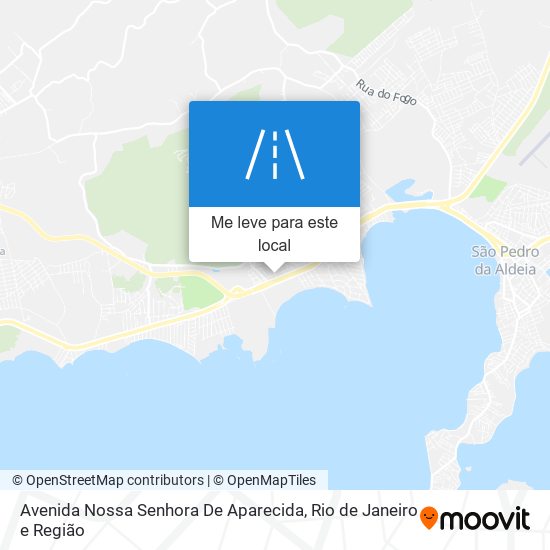 Avenida Nossa Senhora De Aparecida mapa