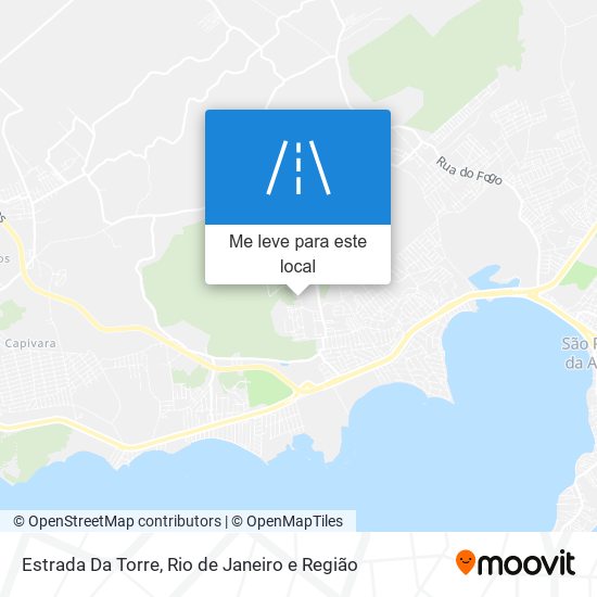 Estrada Da Torre mapa