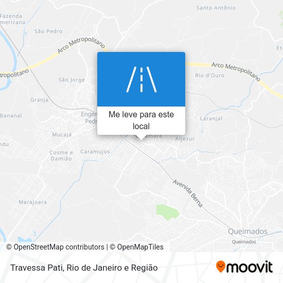Travessa Pati mapa