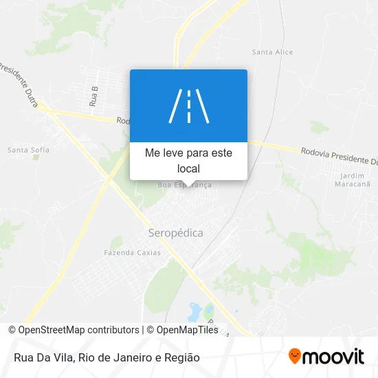 Rua Da Vila mapa