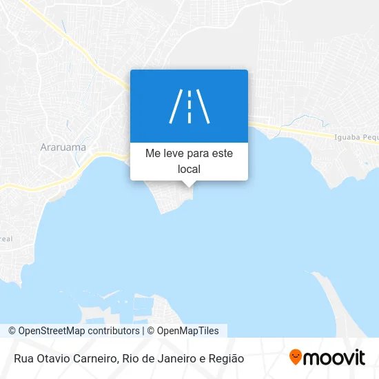 Rua Otavio Carneiro mapa