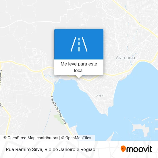 Rua Ramiro Silva mapa