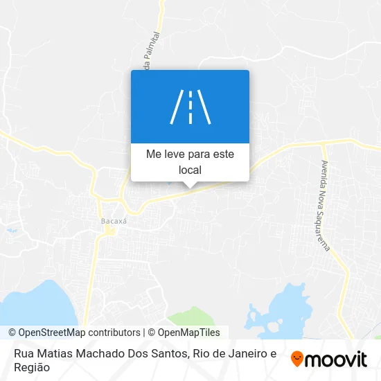 Rua Matias Machado Dos Santos mapa