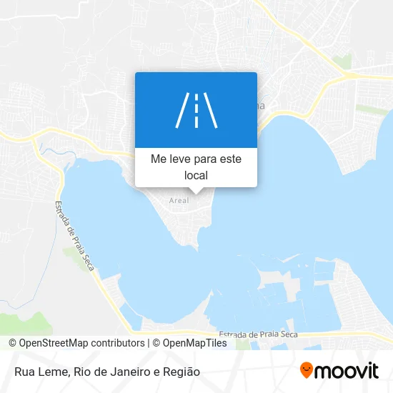 Rua Leme mapa