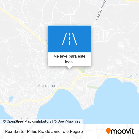Rua Baster Pillar mapa