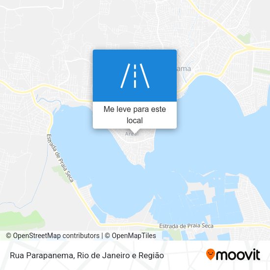 Rua Parapanema mapa