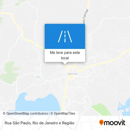 Rua São Paulo mapa