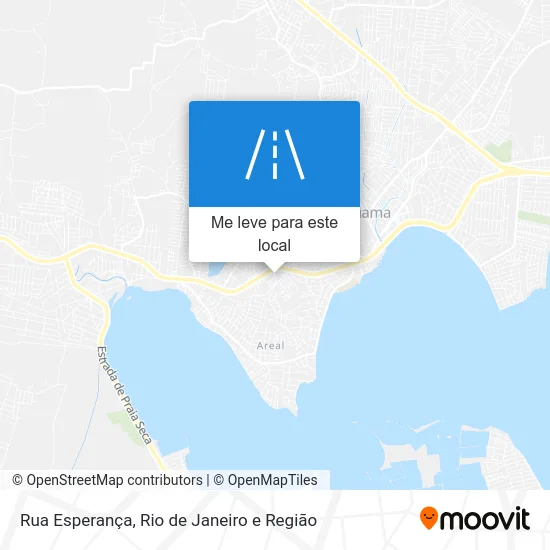 Rua Esperança mapa