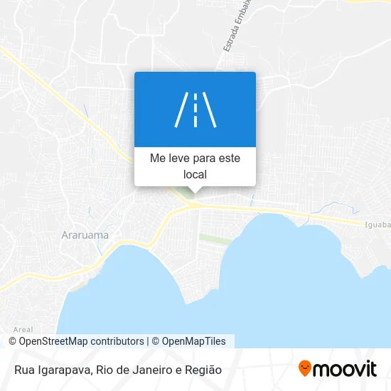 Rua Igarapava mapa