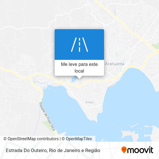 Estrada Do Outeiro mapa