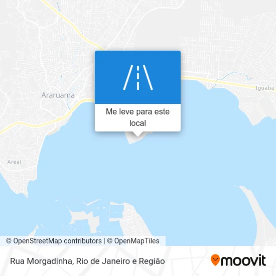 Rua Morgadinha mapa